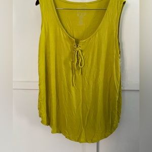 Ashley Stewart new with tags green tank top